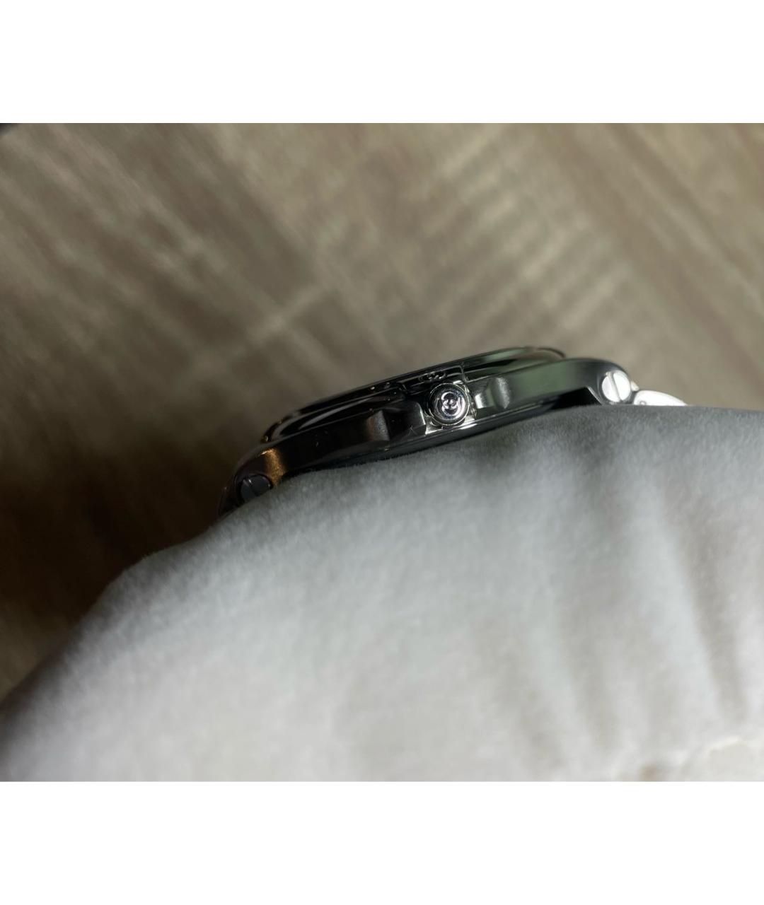 GUCCI Серебряные металлические часы, фото 4