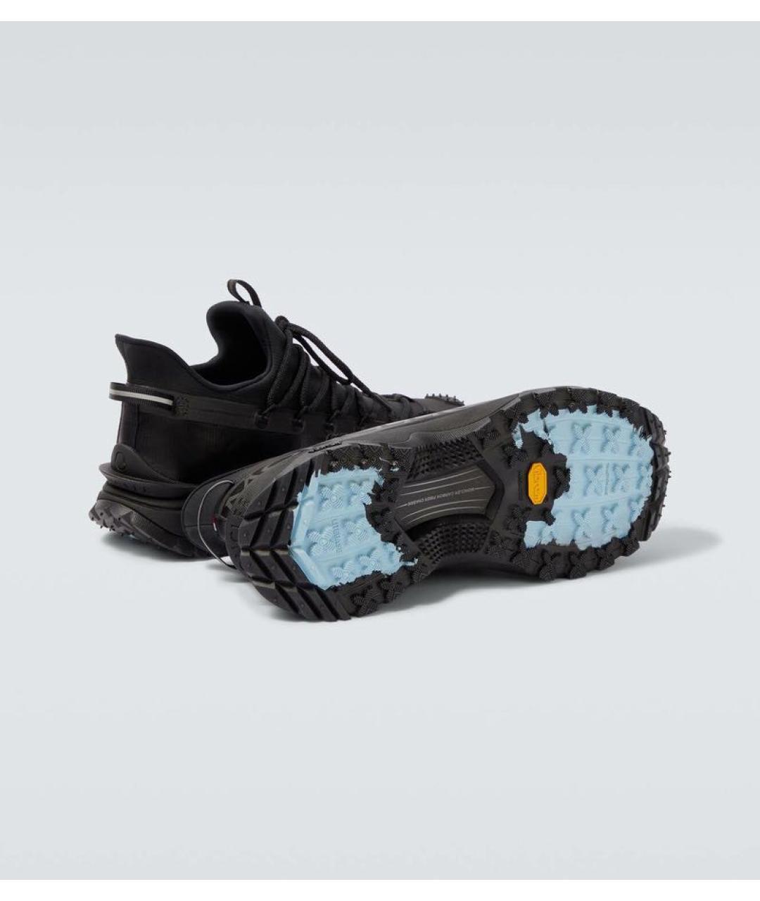 MONCLER Черные кроссовки, фото 2