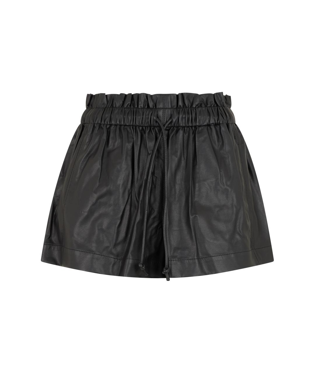 ISABEL MARANT Черные полиэстеровые шорты, фото 1