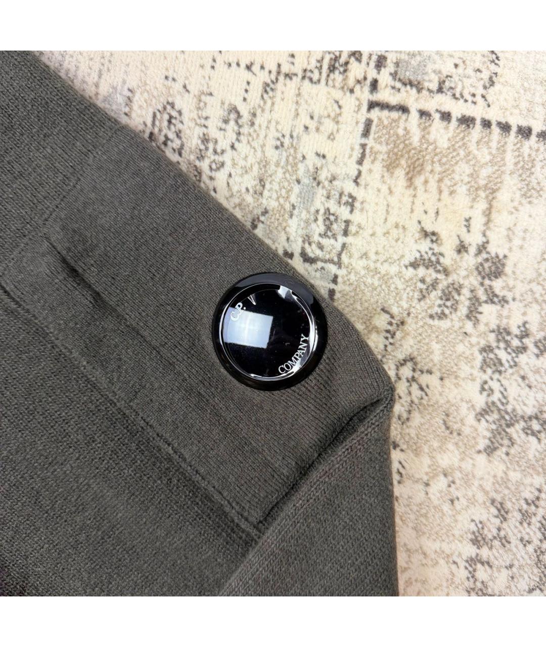 CP COMPANY Антрацитовый шерстяной кардиган, фото 3