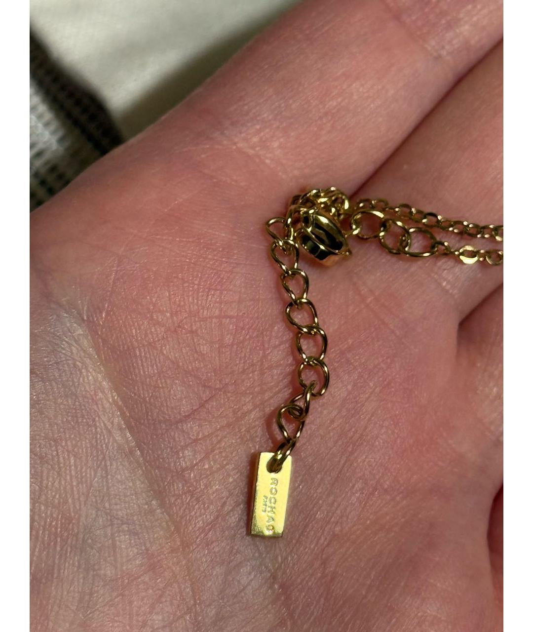 ROCHAS Золотое металлическое колье, фото 3