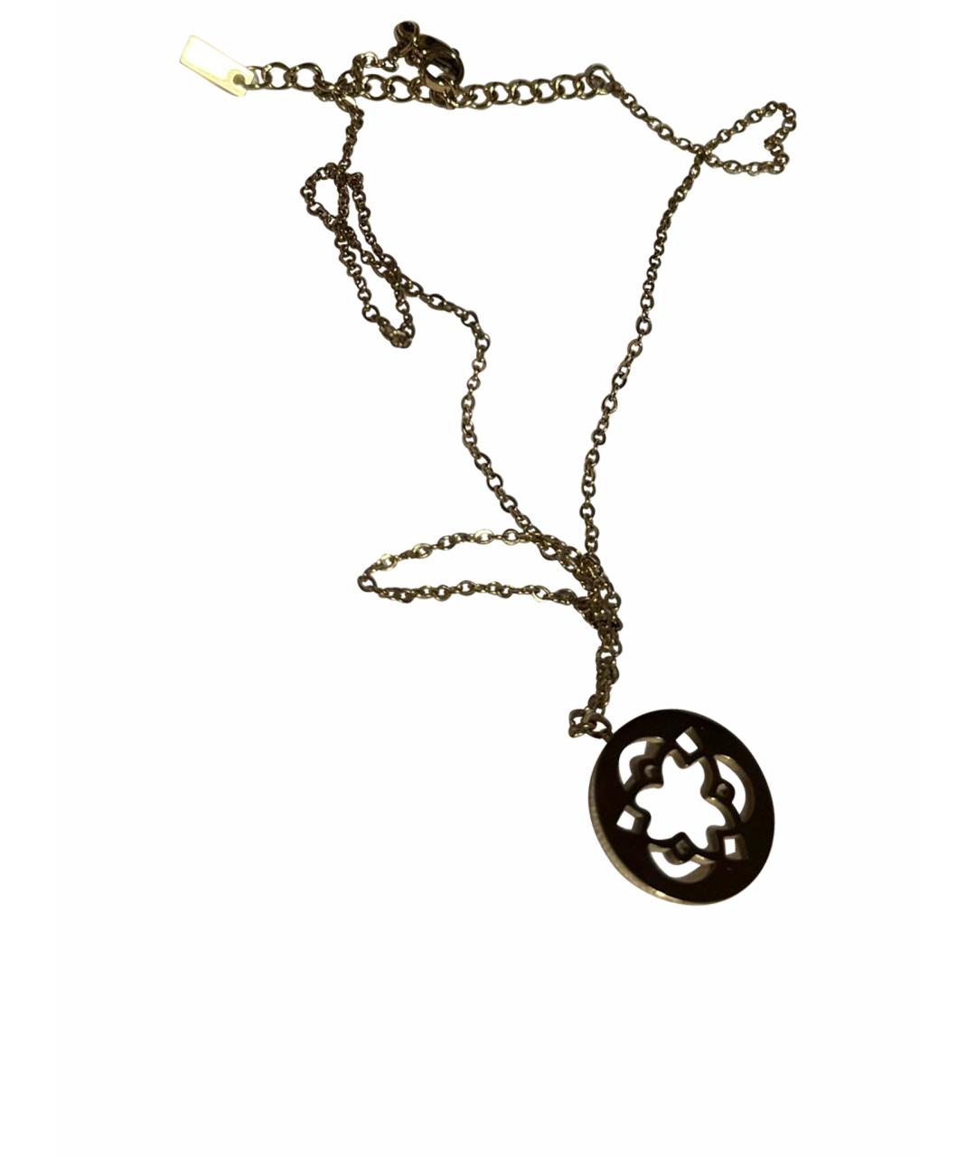 ROCHAS Золотое металлическое колье, фото 1
