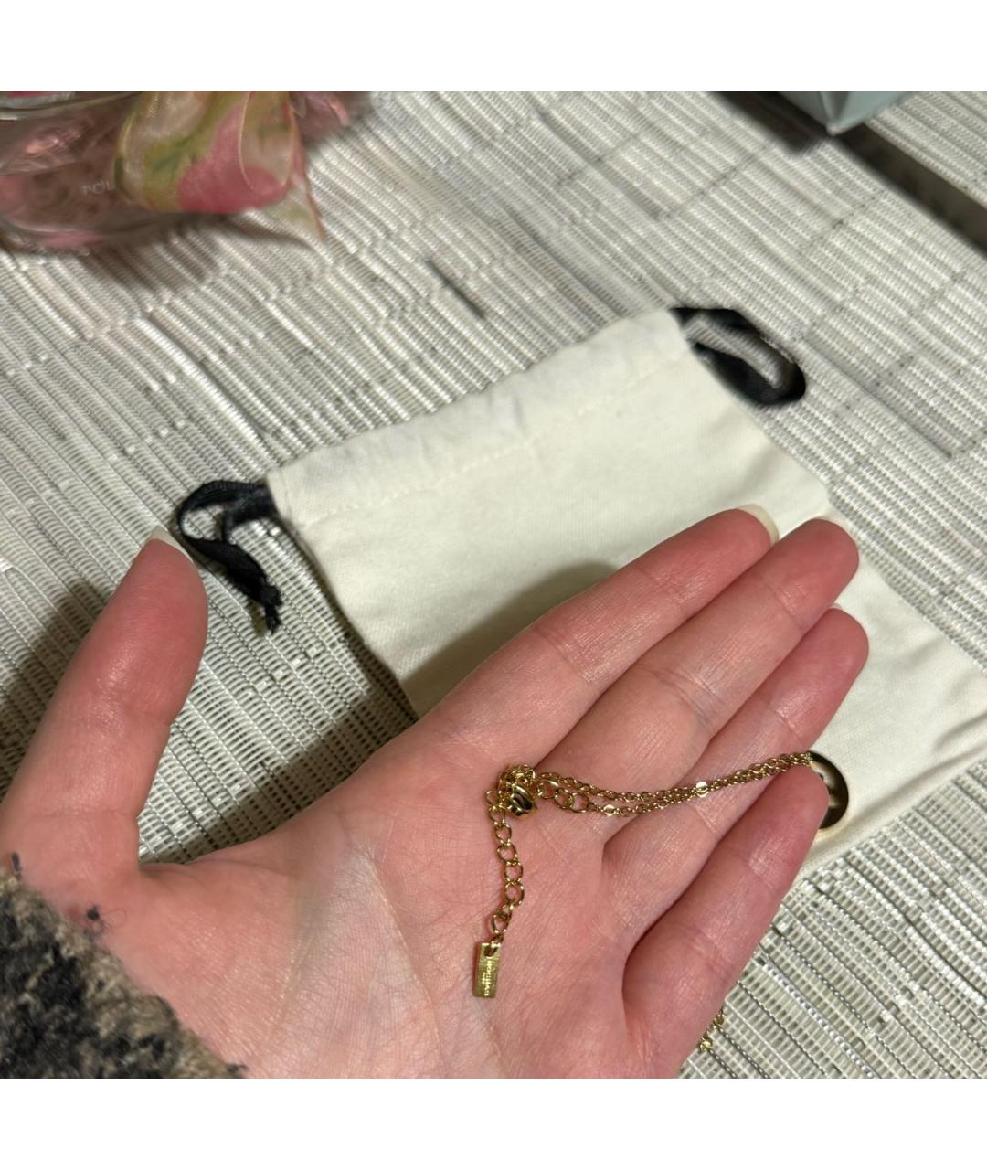 ROCHAS Золотое металлическое колье, фото 4