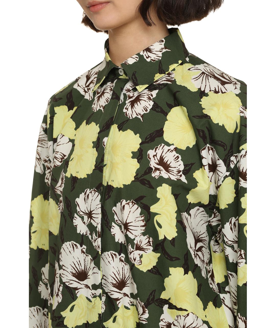 MSGM Мульти хлопковая рубашка, фото 5