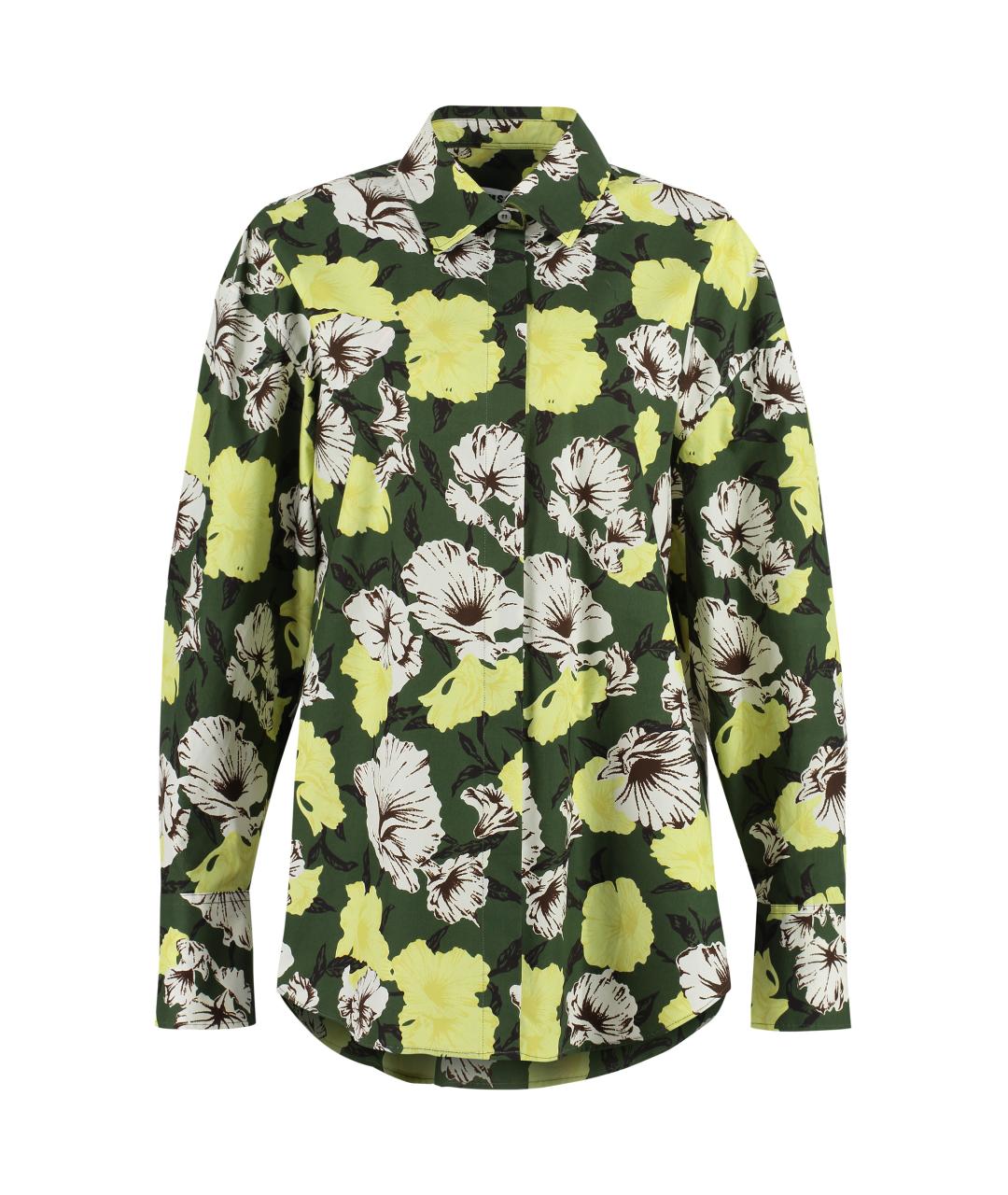 MSGM Мульти хлопковая рубашка, фото 1