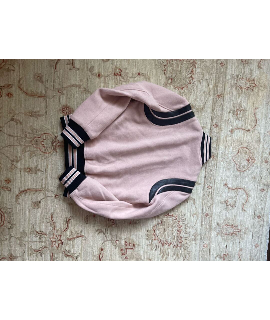 SAINT LAURENT Розовая шерстяная куртка, фото 2
