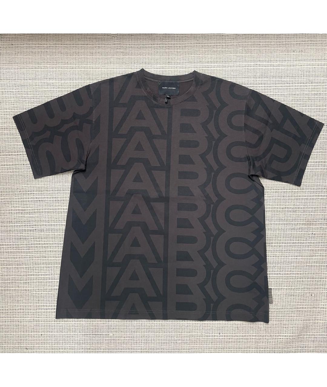 MARC JACOBS Черная хлопковая футболка, фото 5