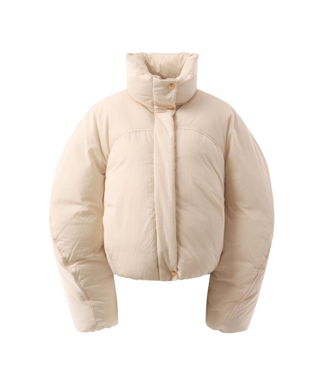 JACQUEMUS Бежевая полиамидовая куртка, фото 6
