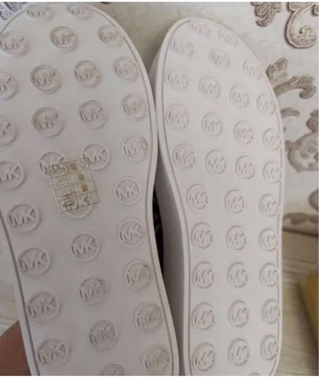 MICHAEL KORS Темно-синие текстильные кеды, фото 7