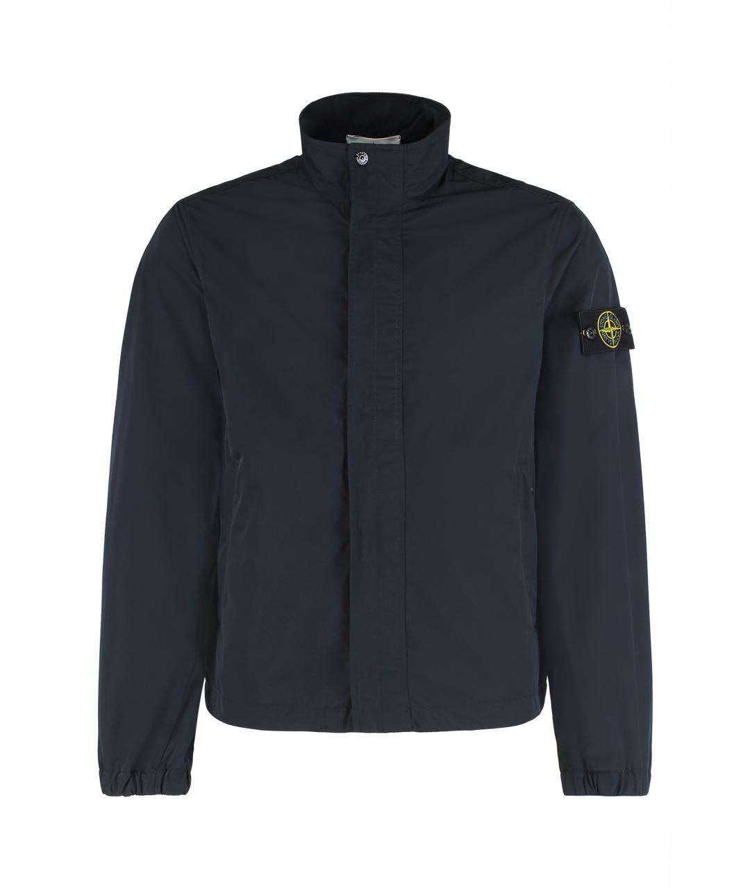 STONE ISLAND Синяя полиэстеровая куртка, фото 1