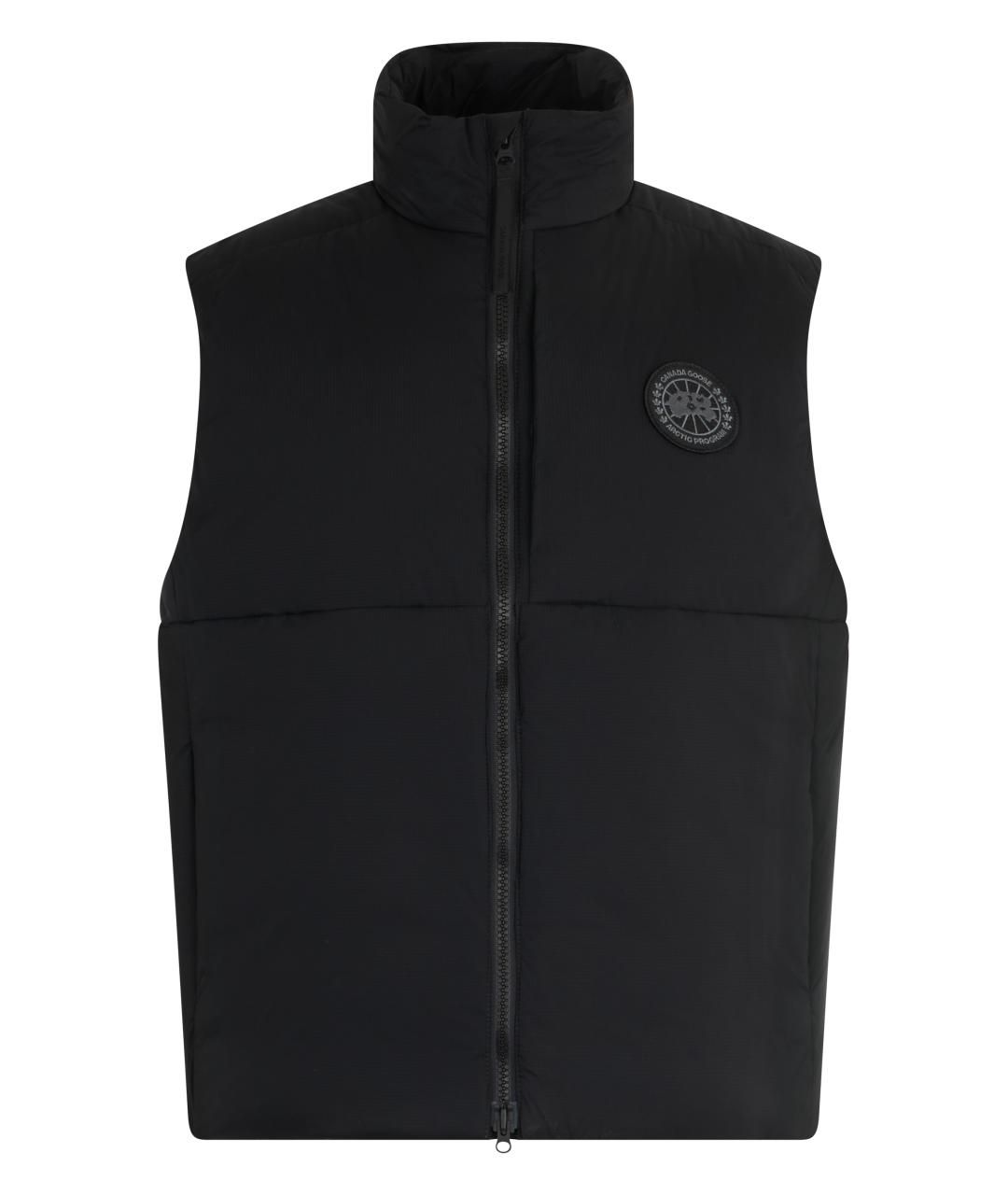 CANADA GOOSE Черный полиамидовый жилет, фото 1