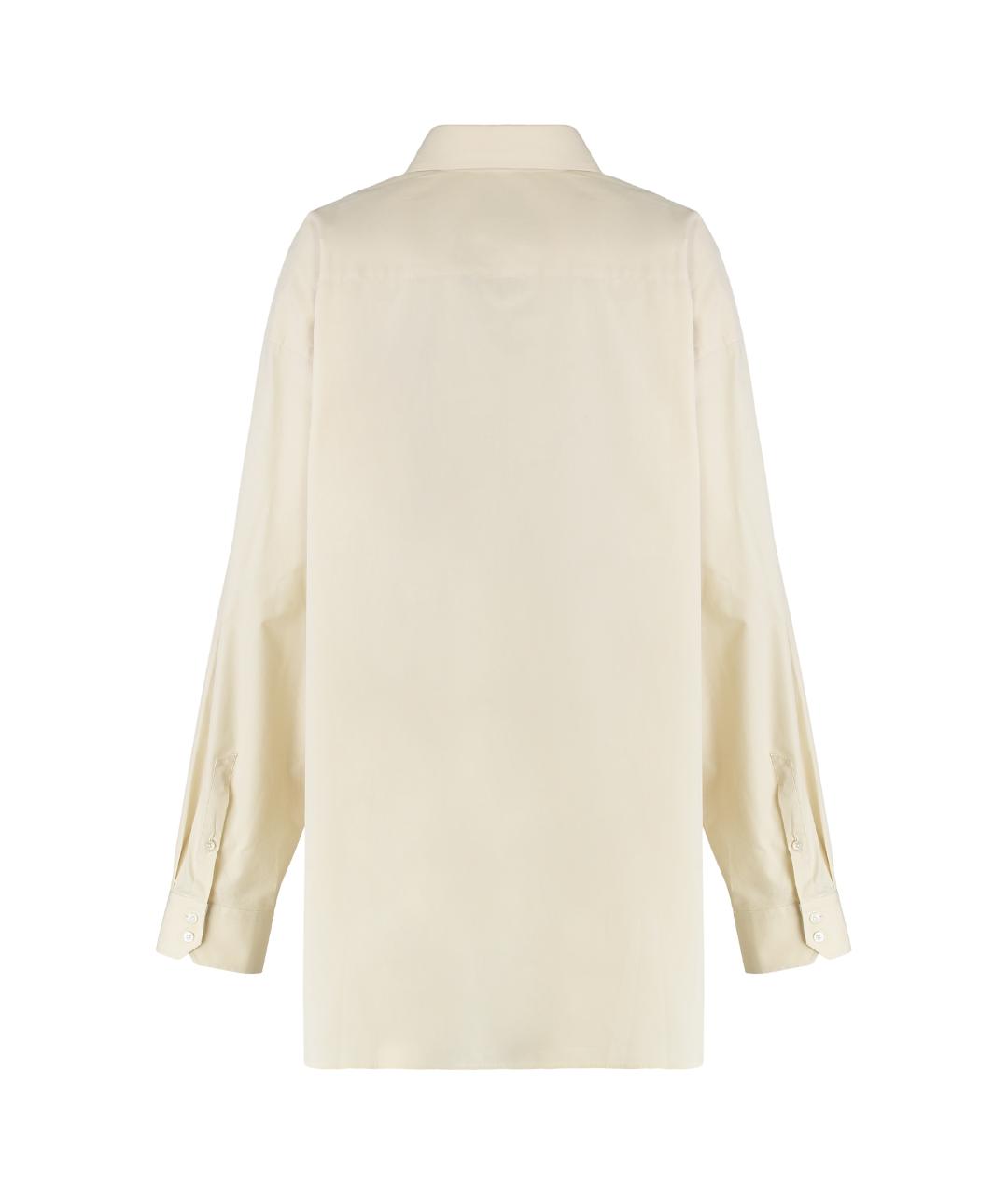 VIVIENNE WESTWOOD Бежевая хлопковая рубашка, фото 2