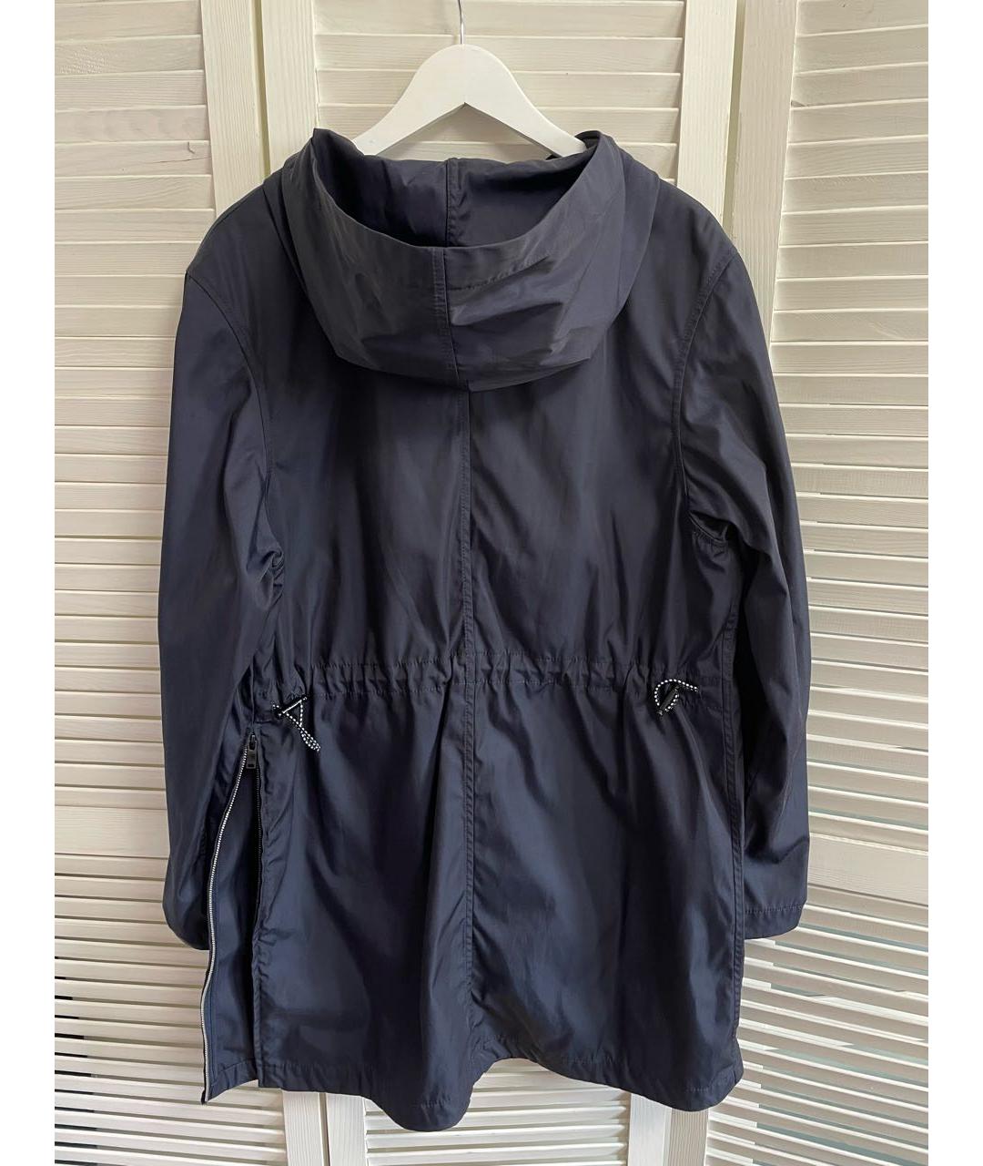 A.P.C. Темно-синяя полиамидовая куртка, фото 2