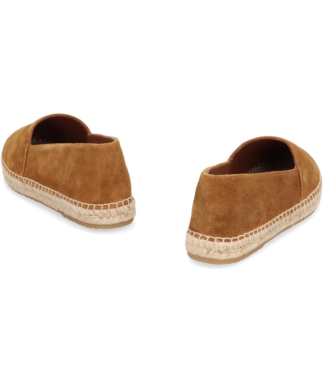 CELINE Коричневые замшевые эспадрильи, фото 4