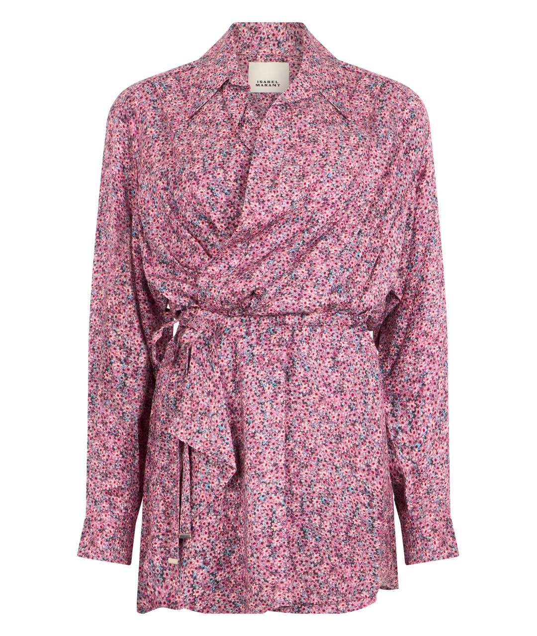 ISABEL MARANT Розовая вискозная блузы, фото 1