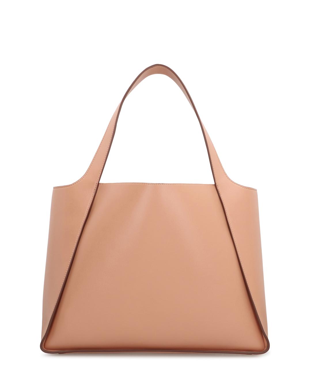 STELLA MCCARTNEY Розовая сумка тоут из искусственной кожи, фото 3