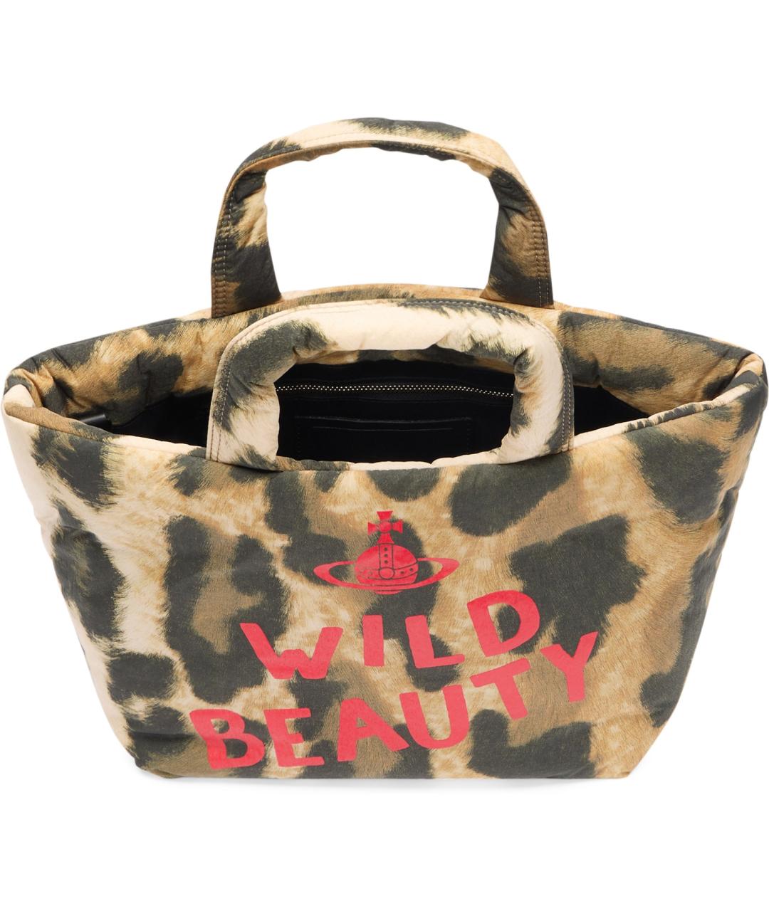 VIVIENNE WESTWOOD Мульти синтетическая сумка тоут, фото 4