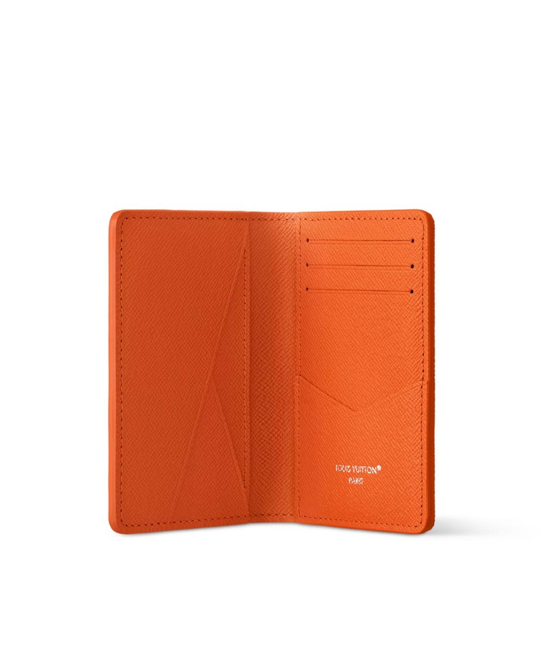 LOUIS VUITTON Оранжевый кардхолдер, фото 2