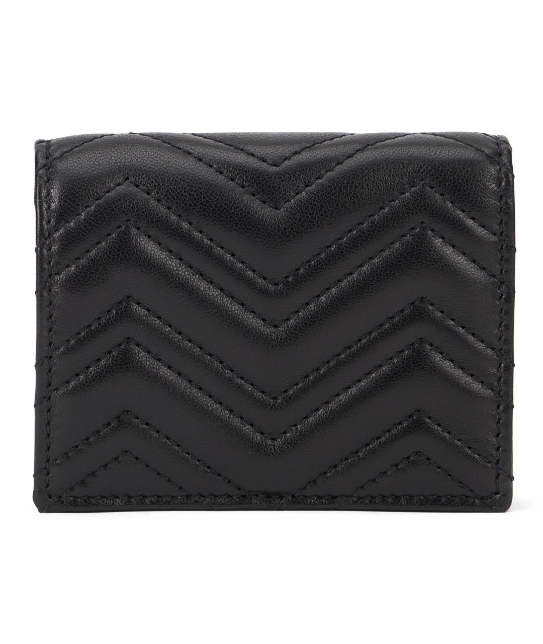 GUCCI Черный кожаный кошелек, фото 3