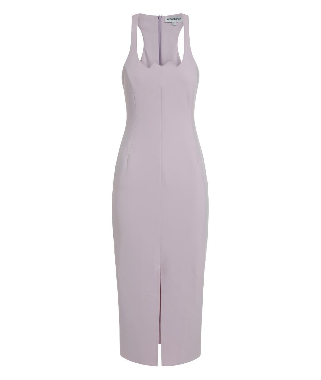 MOTHER Розовое полиамидовое повседневное платье, фото 3