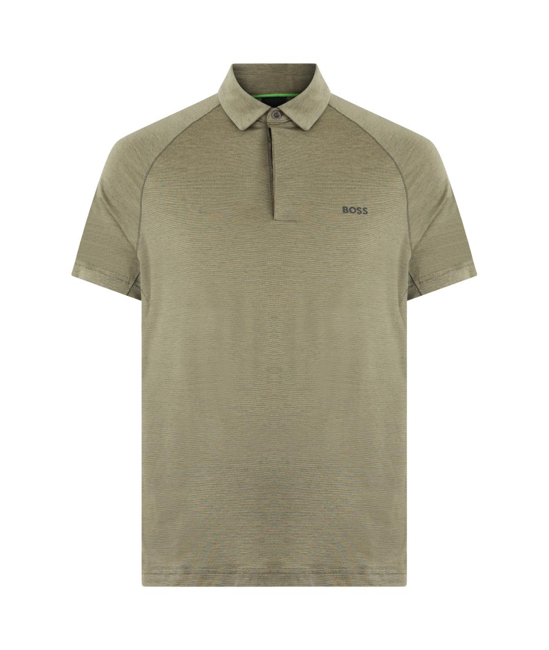 HUGO BOSS Зеленые поло с коротким рукавом, фото 1