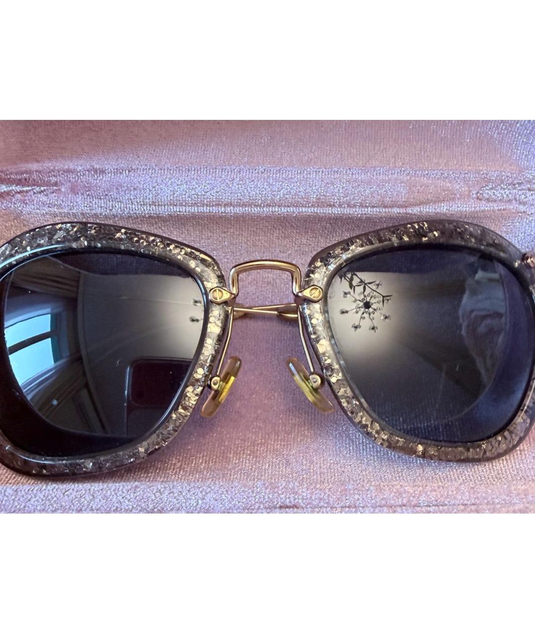 MIU MIU Серые солнцезащитные очки, фото 8