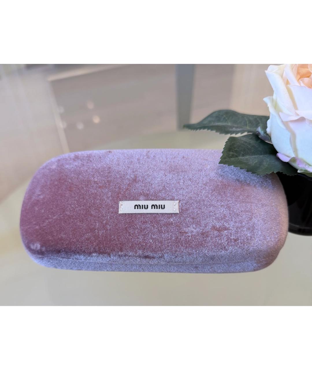 MIU MIU Серые солнцезащитные очки, фото 4