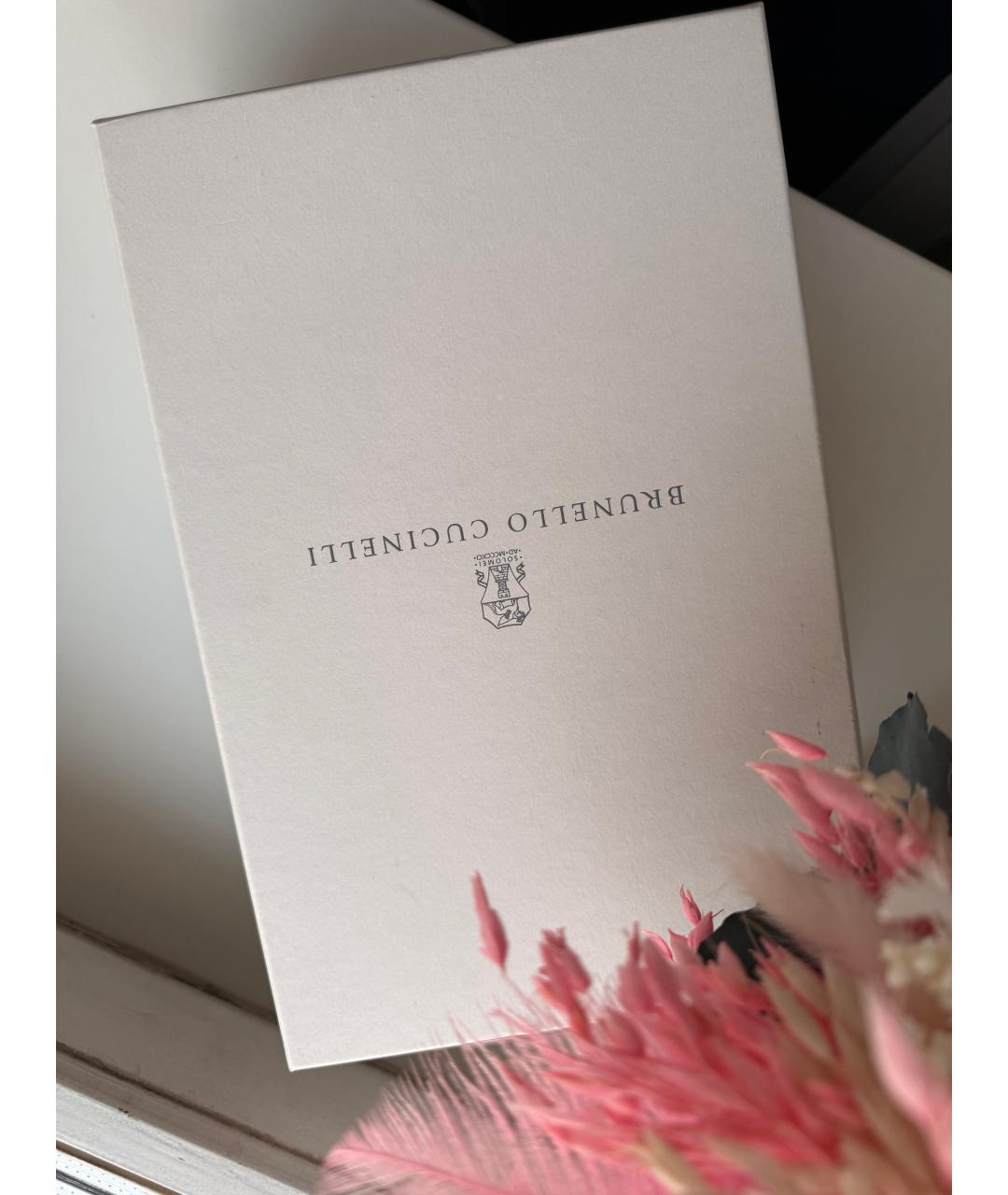 BRUNELLO CUCINELLI Белые кожаные кеды, фото 6