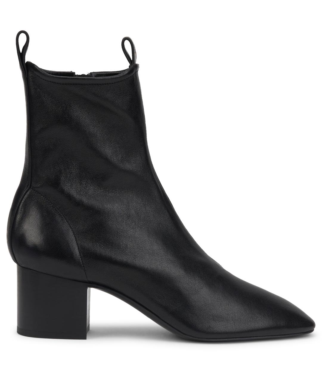 CELINE Черные кожаные ботильоны, фото 1