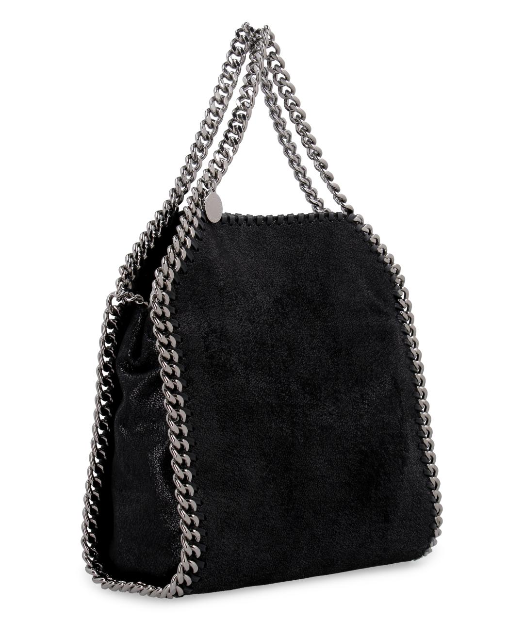 STELLA MCCARTNEY Черная синтетическая сумка тоут, фото 2