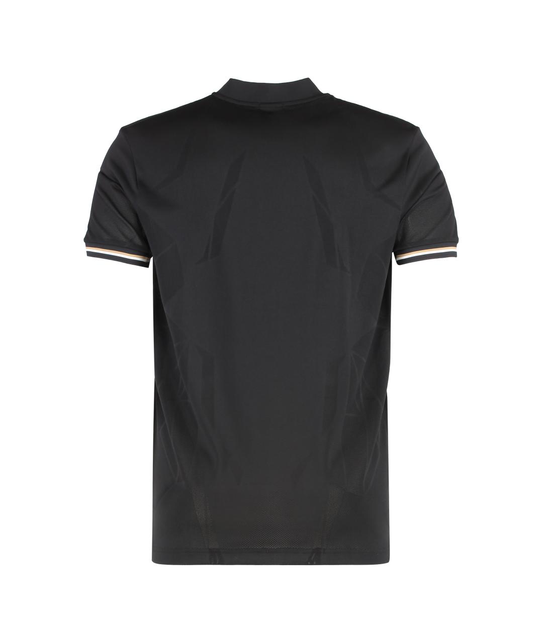 HUGO BOSS Черная синтетическая футболка, фото 2