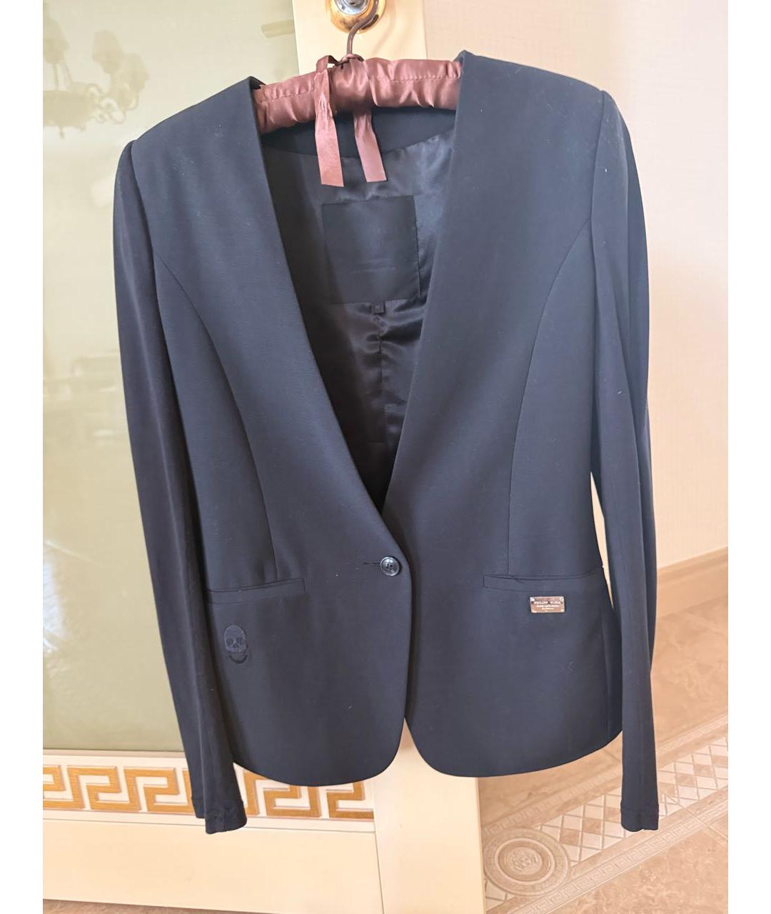 PHILIPP PLEIN Черный жакет/пиджак, фото 3