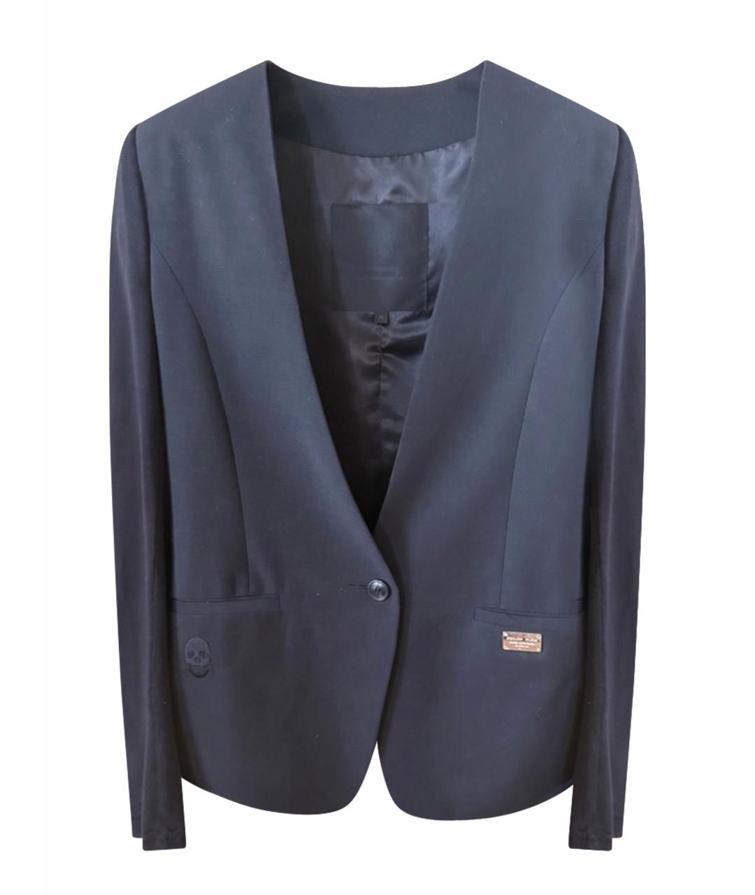 PHILIPP PLEIN Черный жакет/пиджак, фото 1