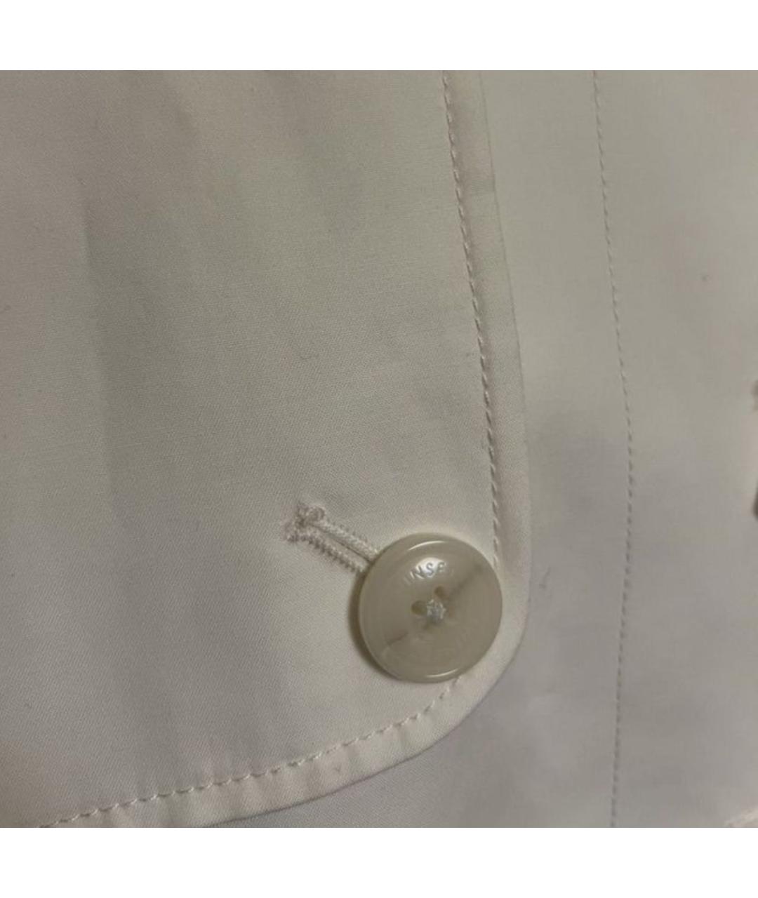 TWIN-SET Бежевый хлопковый тренч/плащ, фото 4