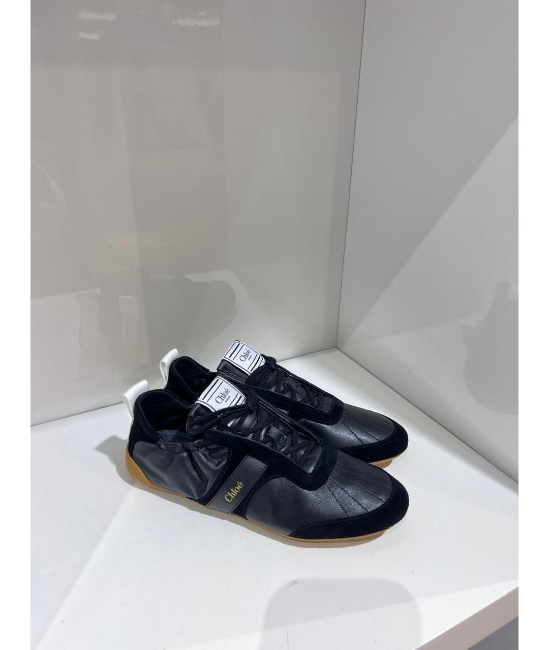 CHLOE Черные кеды, фото 2