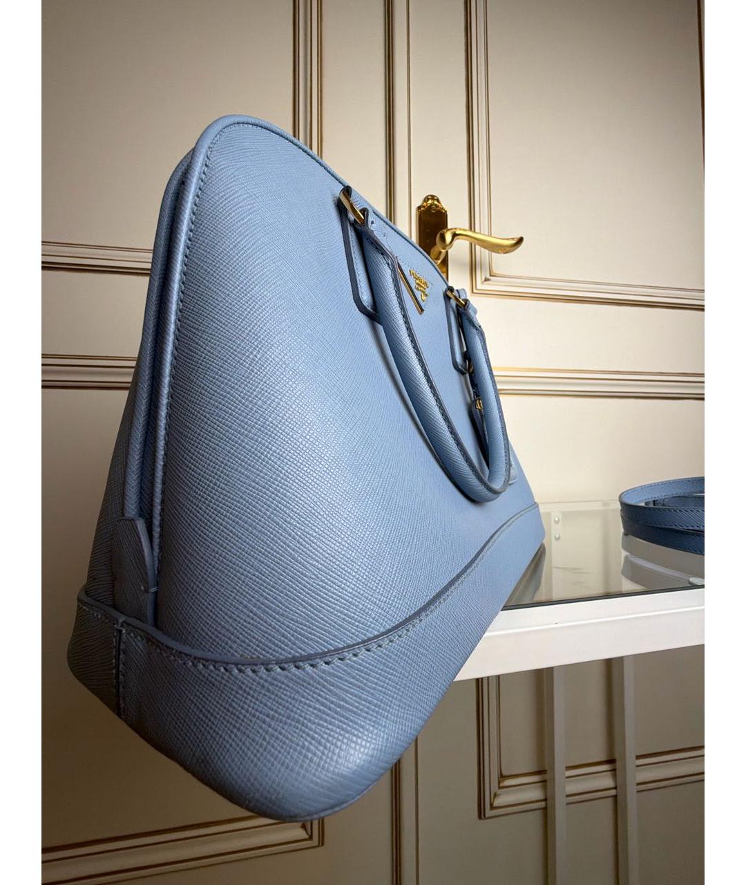 PRADA Голубая сумка через плечо, фото 6