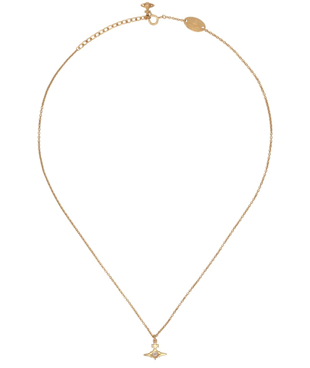 VIVIENNE WESTWOOD Золотое серебряное колье, фото 2