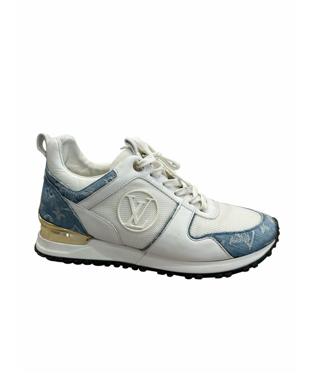 LOUIS VUITTON Голубые кроссовки, фото 1