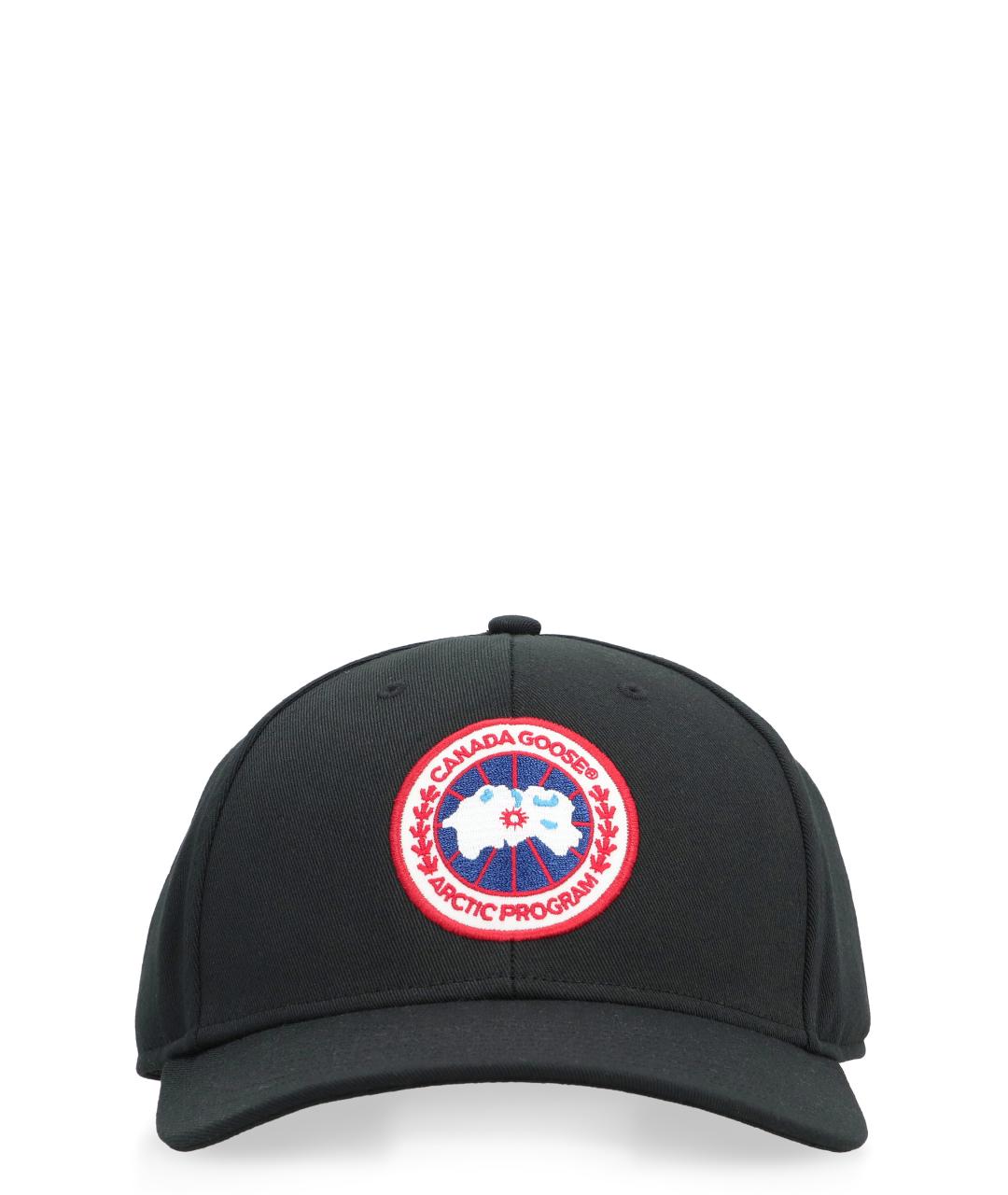 CANADA GOOSE Черная синтетическая кепка/бейсболка, фото 1