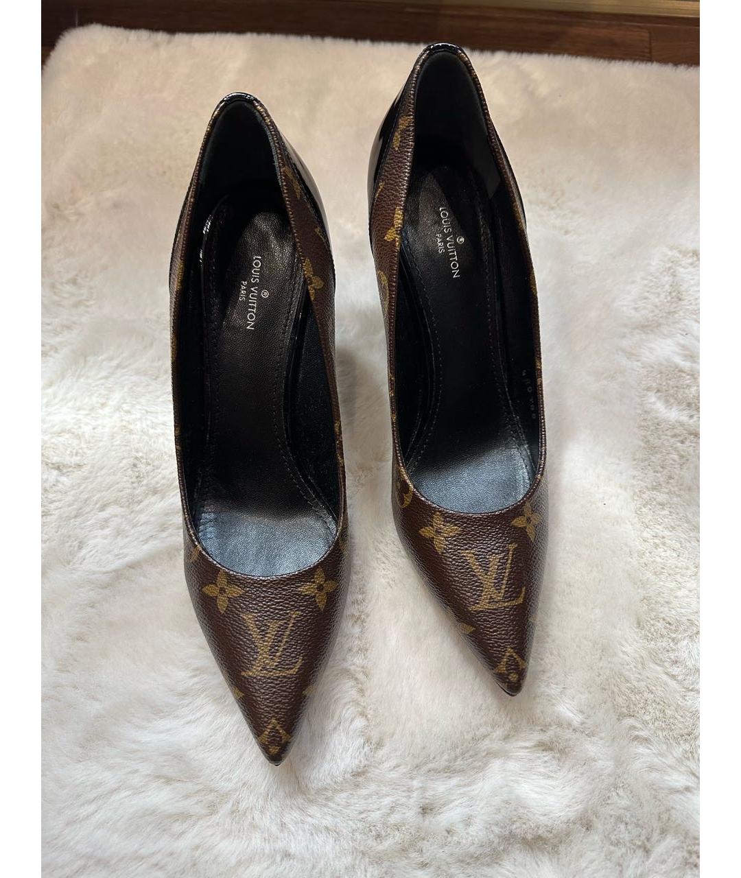 LOUIS VUITTON Коричневые туфли, фото 2