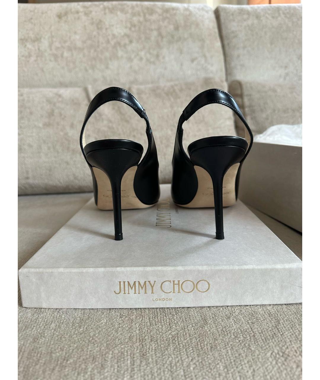 JIMMY CHOO Черные туфли, фото 3