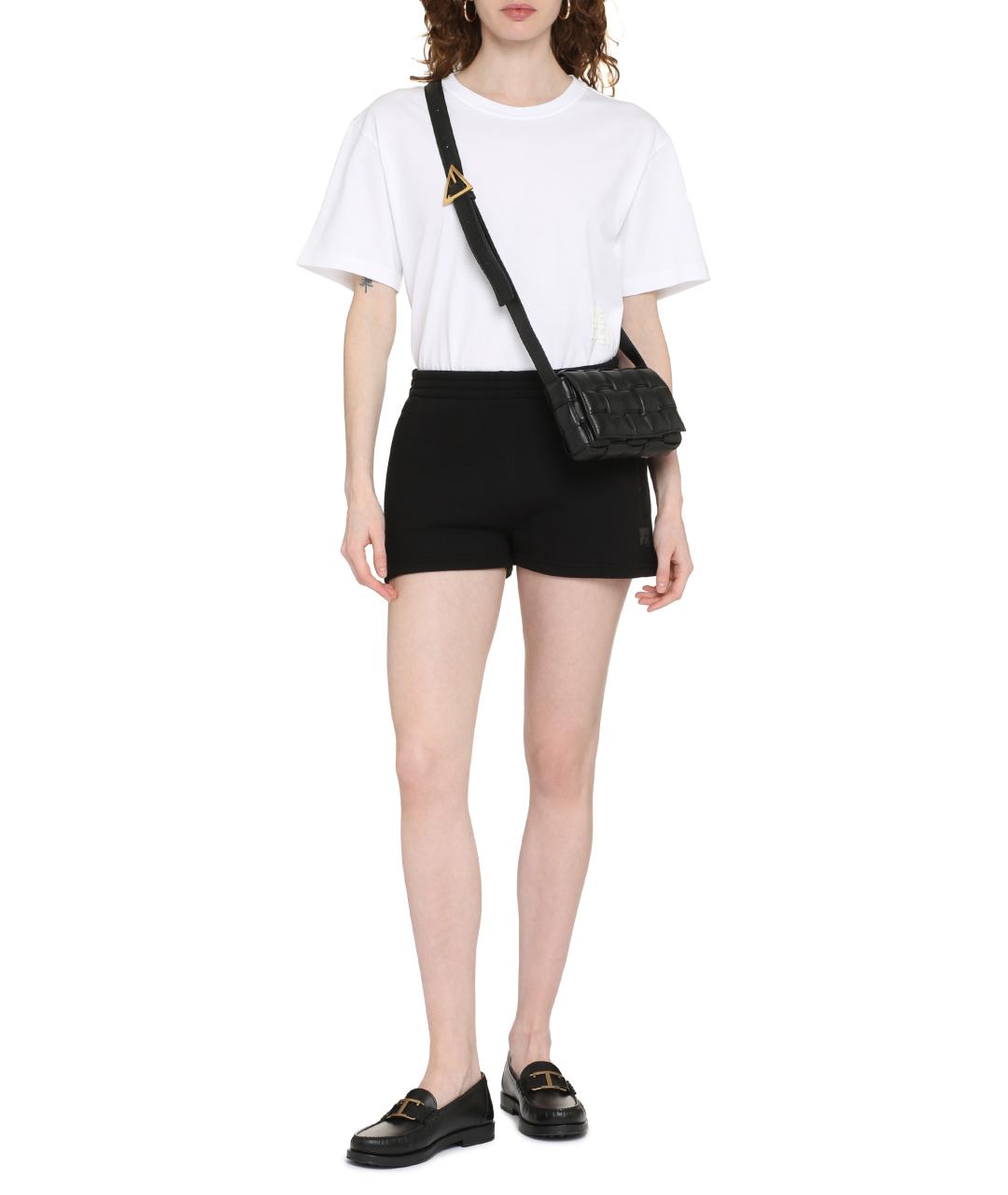 ALEXANDER WANG Белая хлопковая футболка, фото 3