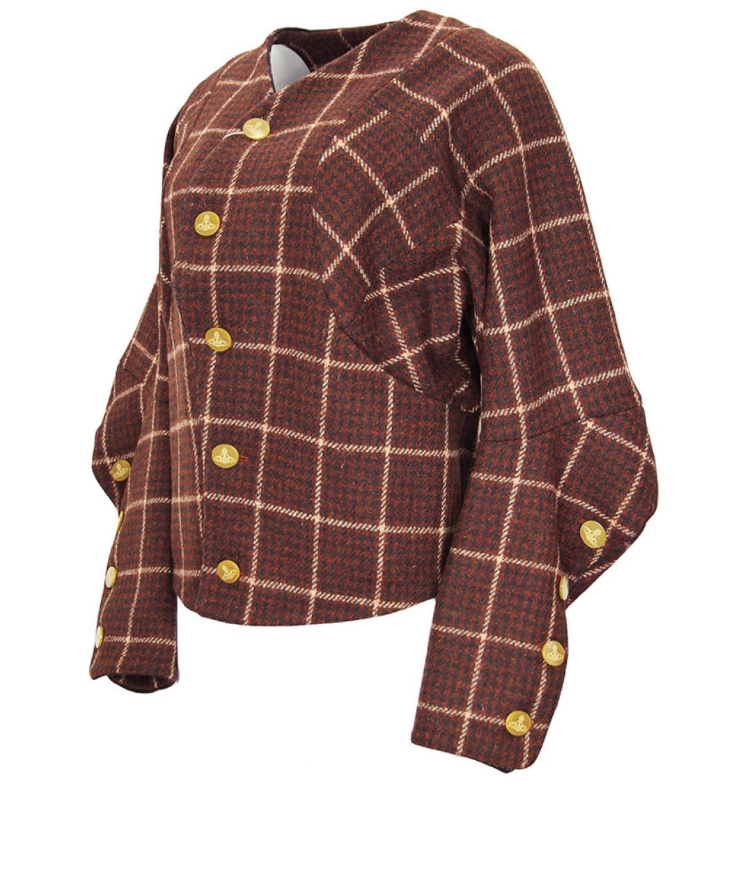 VIVIENNE WESTWOOD Красный шерстяной жакет/пиджак, фото 3