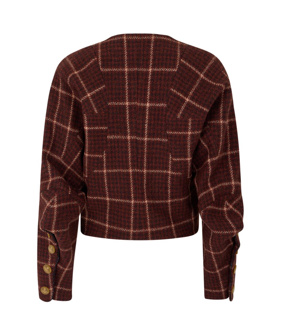 VIVIENNE WESTWOOD Красный шерстяной жакет/пиджак, фото 2