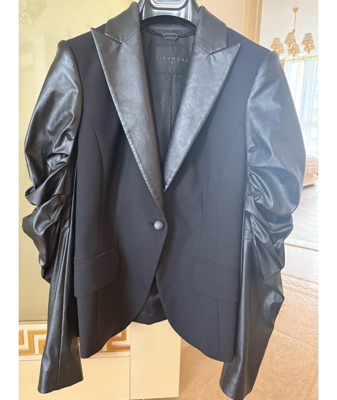 JOHN RICHMOND Черный жакет/пиджак, фото 3