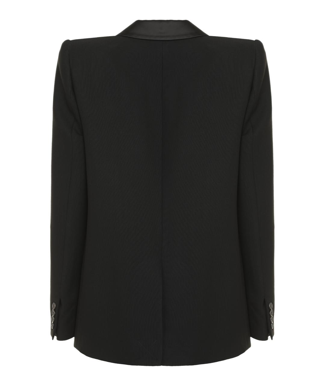 KHAITE Черный шерстяной жакет/пиджак, фото 2