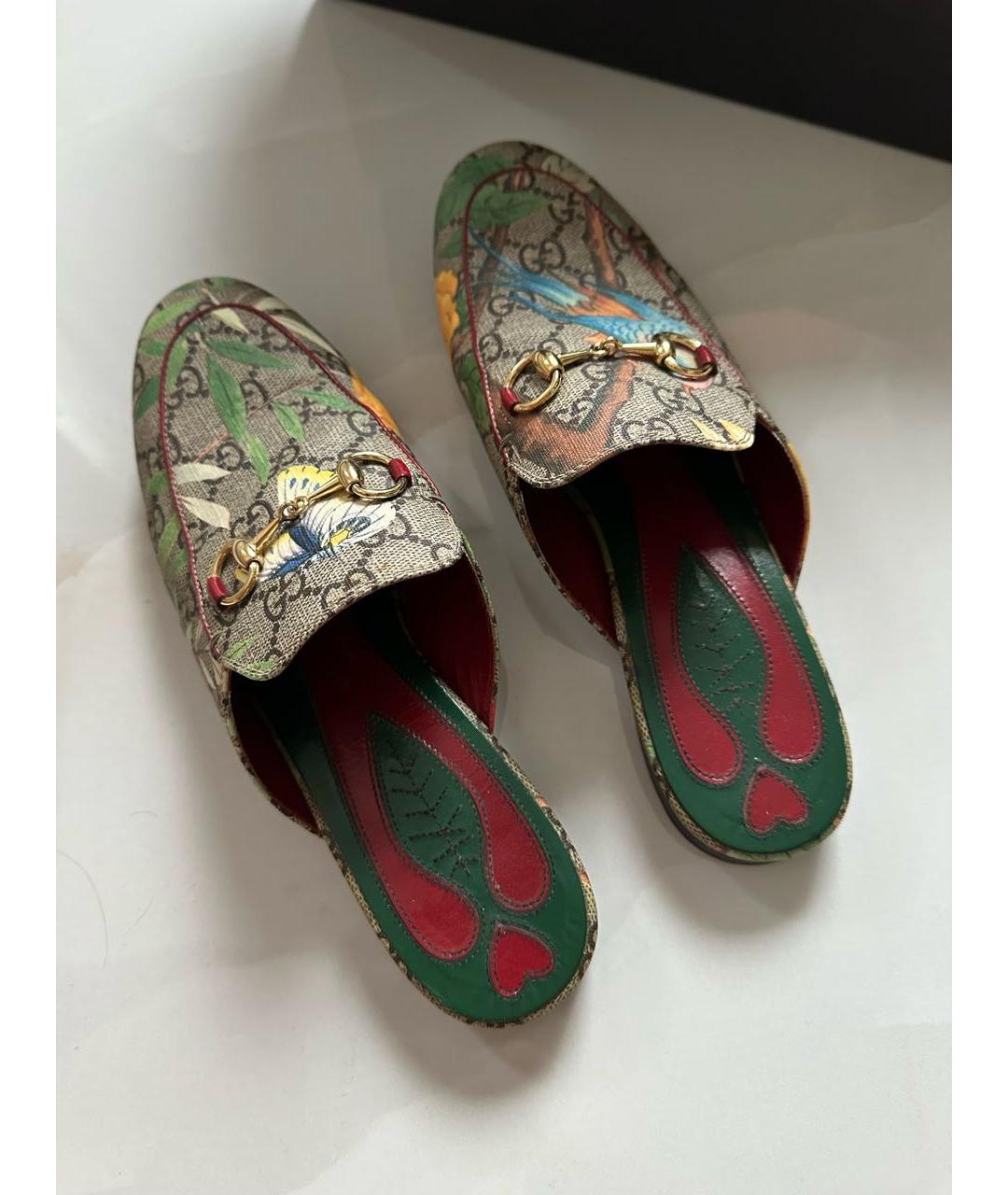 GUCCI Мульти мюли, фото 4