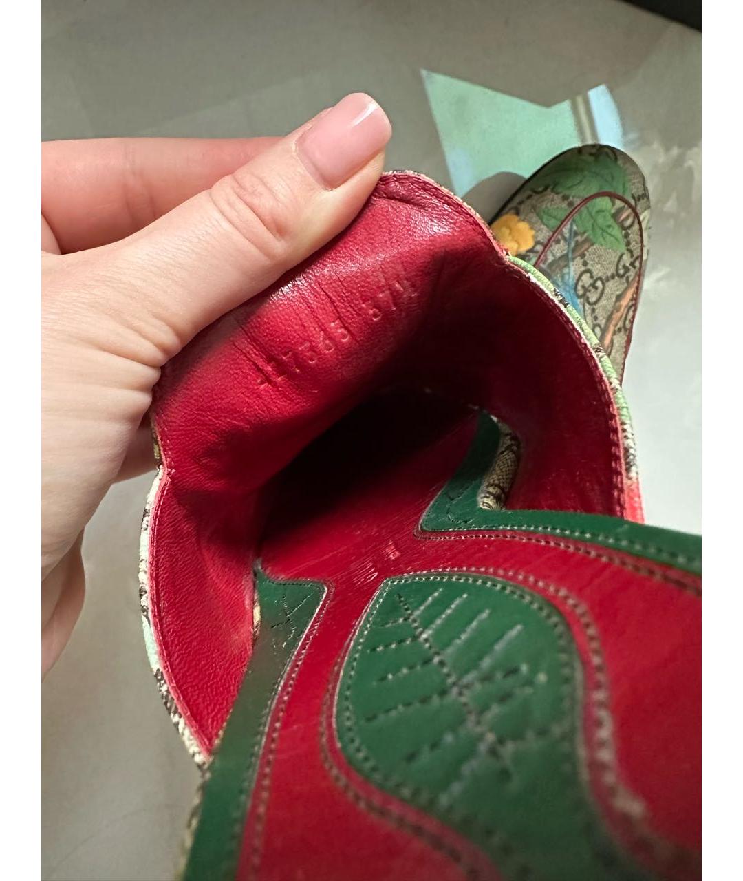 GUCCI Мульти мюли, фото 7