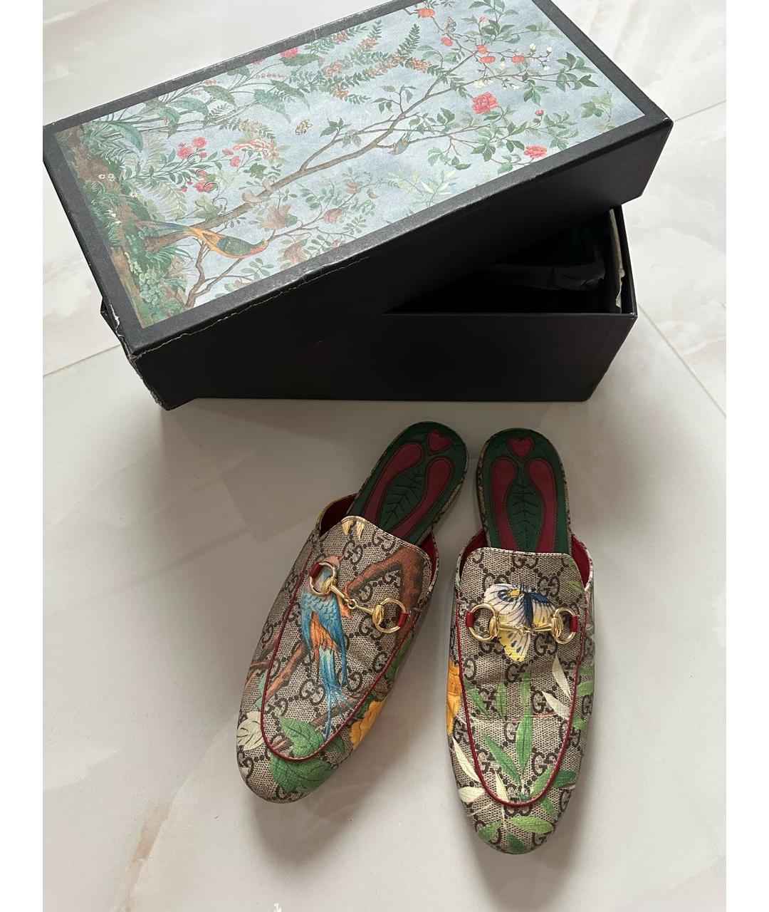 GUCCI Мульти мюли, фото 8