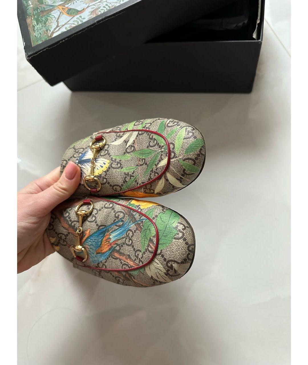 GUCCI Мульти мюли, фото 6